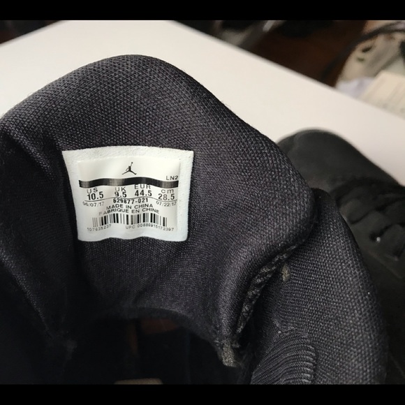 SOLD: Nike Air Jordan SC-3 Black 10.5 - Picture 3 of 8